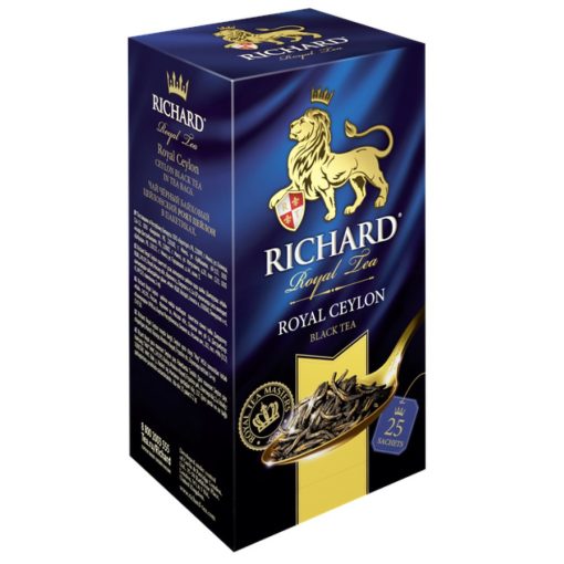 Richard Royale Ceylon prémium fekete szálas tea 25x2g 159938