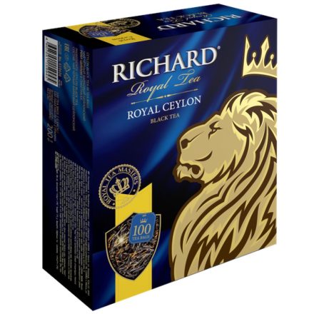 Richard Royal Ceylon szálas fekete tea 100 filter 200g 159945