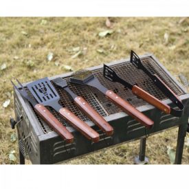   LAGUIOLE BBQ szett  Black Series 5 részes gumifa nyéllel 40268154