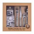 LAGUIOLE 16 részes evőeszköz készlet, rozsdamentes acél Ezüst színű. 40269060