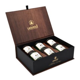  LAGUIOLE Relaxációs illatgyertya FIRE WOOD, mini, díszdobozban 40269837