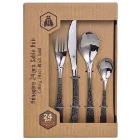   LAGUIOLE 24 részes evőeszköz készlet, rozsdamentes acél,
40270001