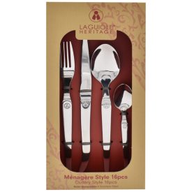   LAGUIOLE  16 részes evőeszköz készlet rozsdamentes acél 40271001