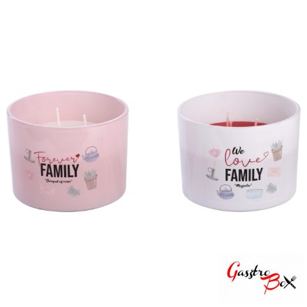 Family gyertya 2 illatban, 260g 40310001