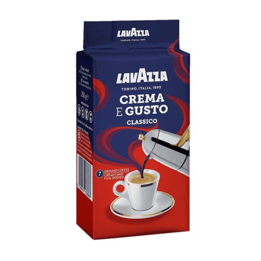 LAVAZZA Crema e Gusto Classico őrölt kávé 250g.