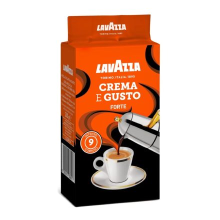 LAVAZZA Crema e Gusto Forte őrölt kávé 250g.