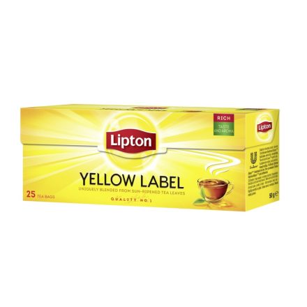 LIPTON Yellow Label tea 25 filter 50g