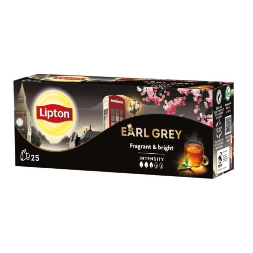 LIPTON Earl Grey Fragrant & Bright tea 25 filter 37,5g