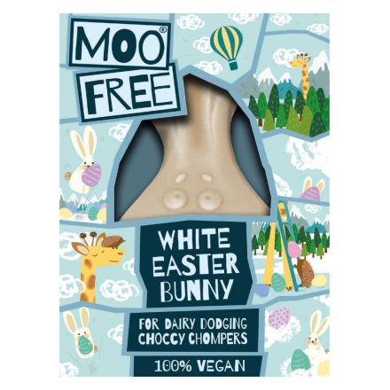 MOO FREE Mikey Bunny Tejmentes fehér csokoládé LF, GF, Vegan 80g