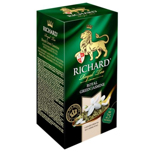 Richard Royale Green Jasmine prémium zöld szálas tea 25x2g 852997