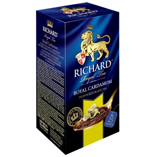 Richard Royale Cardamom prémium fekete szálas tea 25x2g 853031
