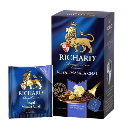 Richard Royal Masala Chai fekete tea, 25 filter, 50g 853130