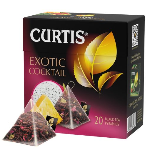 Curtis Exotic Coctail prémium fekete szálas tea 20 filter 34g 854762