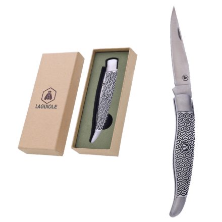 LAGUIOLE Vadászbicska 21,5 cm-es, Ergonomikus Grafikai markolatú kés 40268387