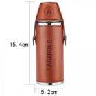LAGUIOLE Flaska, Két Pohárral, Fém 235 ml 40268427