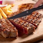 LAGUIOLE Prémium Steakkés, 4 db, Egyben Gyártott Fekete Rozsdamentes acél 40268432