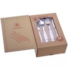 LAGUIOLE Evőeszköz Fém, Logózott nyéllel, 24 darabos 40268433