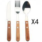 LAGUIOLE Piknik Étkészlet Bükkfa Markolattal 40268476