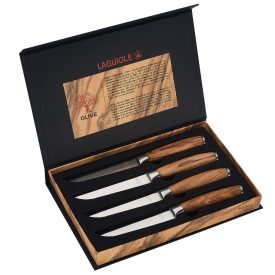   LAGUIOLE Prémium késkészlet 4 db, olajfa markolattal 40268489