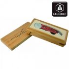 LAGUIOLE Bicska Pakkafa markolattal, Bambusz ajándékdobozban 40268572