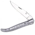 LAGUIOLE Vadászbicska 21,5 cm-es, Ergonómikus Velencei mintázatú, rozsdamentes acél markolatú kés 40268860