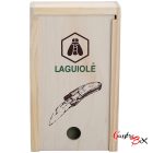 LAGUIOLE Vadászbicska beépített ledfénnyel, Pakkafa markolattal díszdobozban 40268985