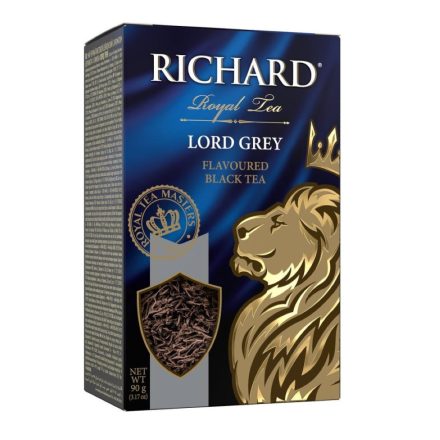 Richard Royal Lord Grey fekete szálas tea 90g 
