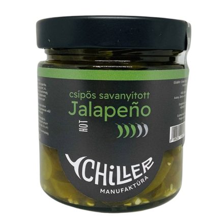 Chiller Csípős savanyított Jalapeno  400g