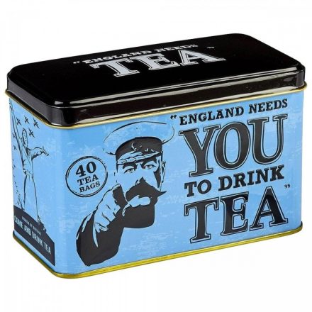 New English Teas Angol Reggeli Tea 'Emlékezetes Kék-Fekete' - Délutáni Tea (40 filter) 80g
