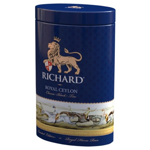 RICHARD Royal Ceylon, Szálas fekete tea, Fémdobozban 80g